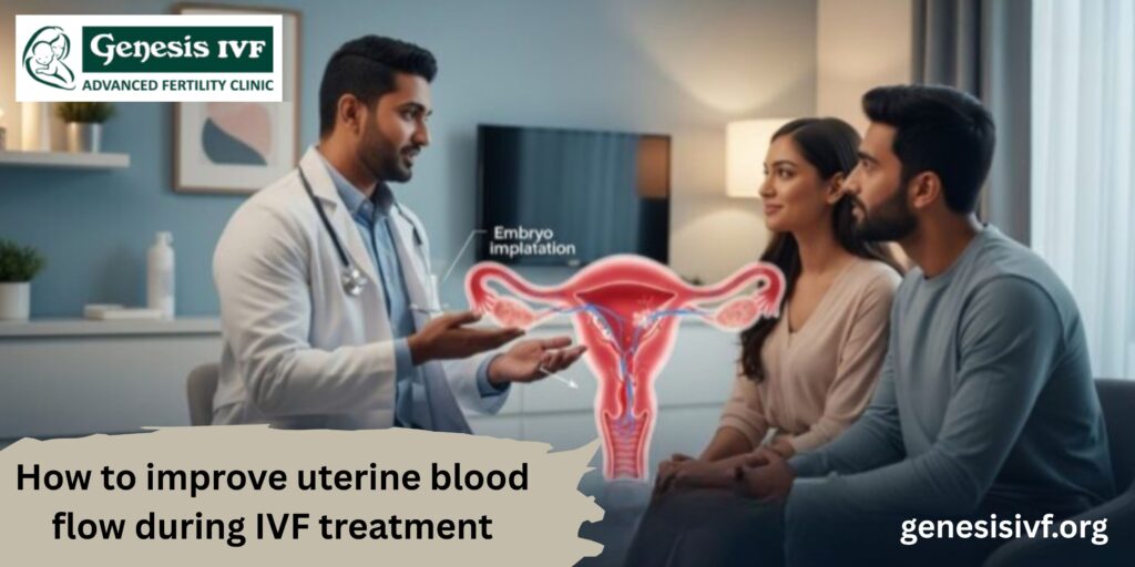 How to improve uterine blood flow during IVF treatment
