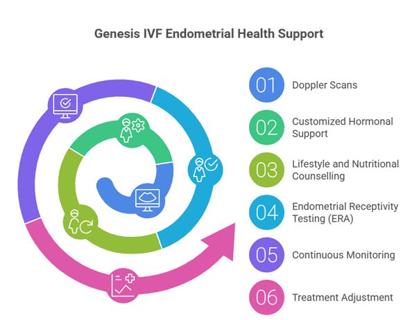 How to improve uterine blood flow during IVF treatment